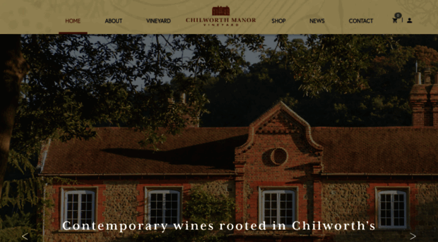 chilworthmanorvineyard.com