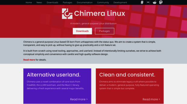 chimera-linux.org