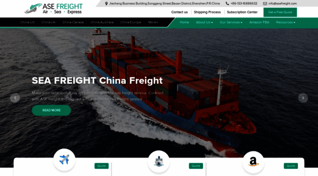 chinaasefreight.com