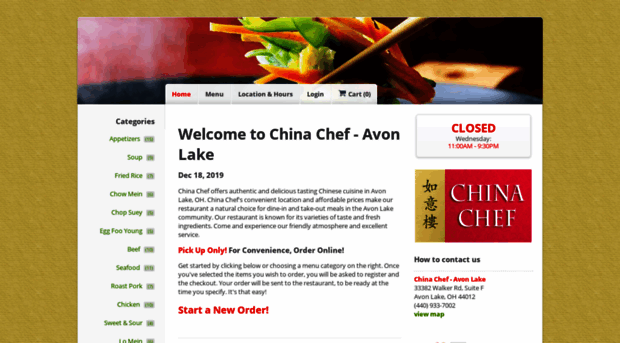 chinachefavonlake.com