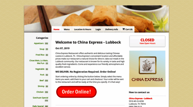 chinaexpresslubbock.com