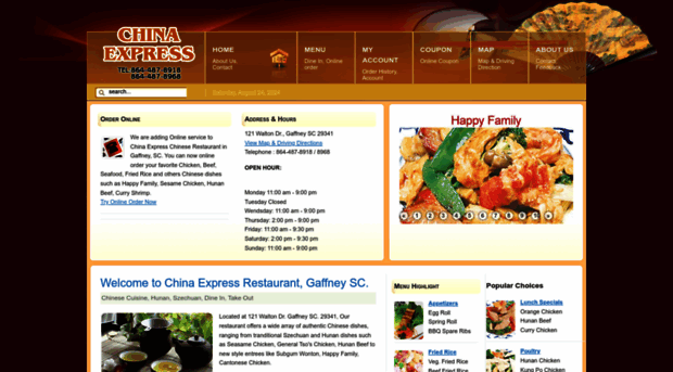 chinaexpressmenu.com