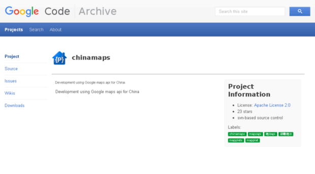 chinamaps.googlecode.com