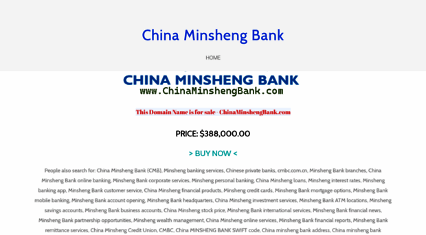 chinaminshengbank.com