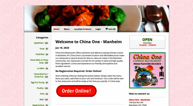 chinaonemanheim.com