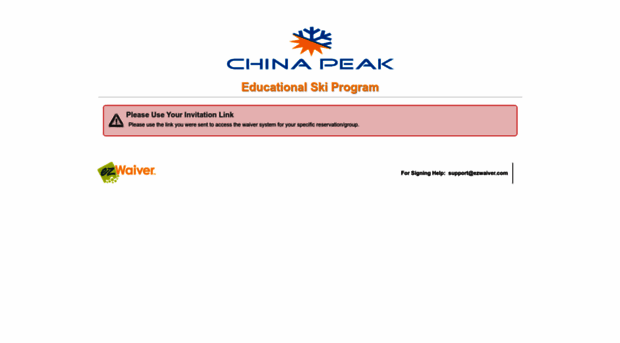 chinapeakgroup.ezwaiver.com