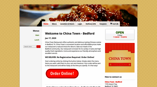 chinatownbedfordtx.com