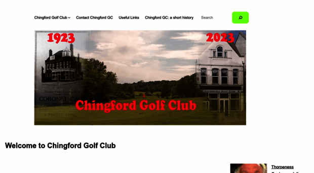 chingfordgolfclub.org.uk