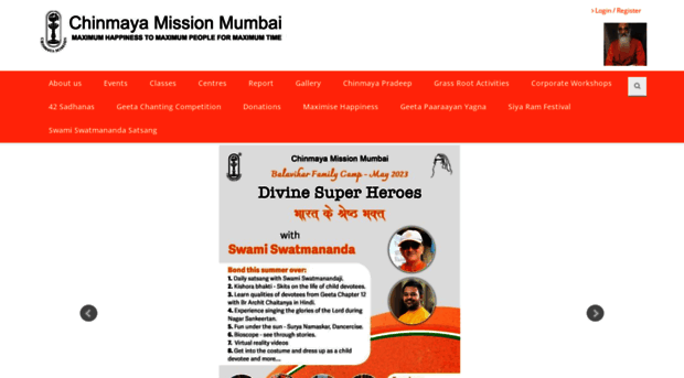 chinmayamissionmumbai.com