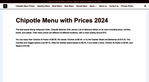 chipotle-menu.net