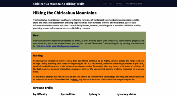 chiricahuatrails.com