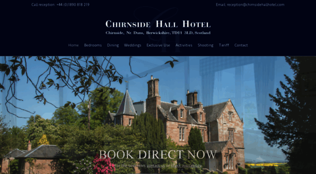 chirnsidehallhotel.com