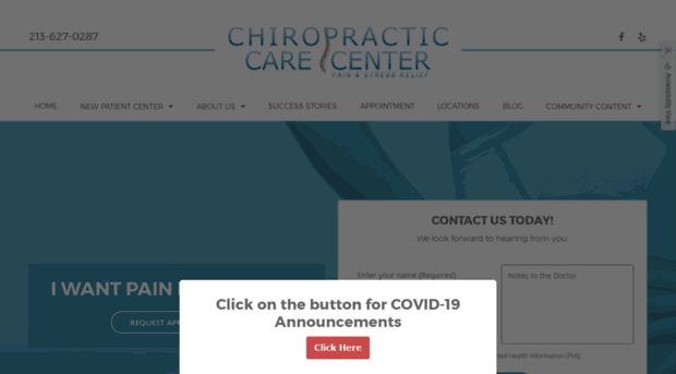 chirocaredowntown.com