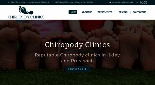 chiropody-clinics.co.uk