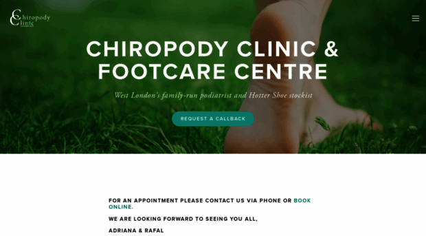 chiropodyclinic.co.uk