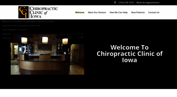 chiropracticclinicofiowa.com