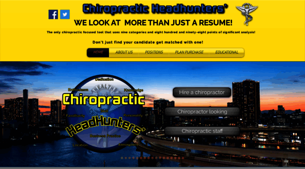 chiropracticheadhunters.com