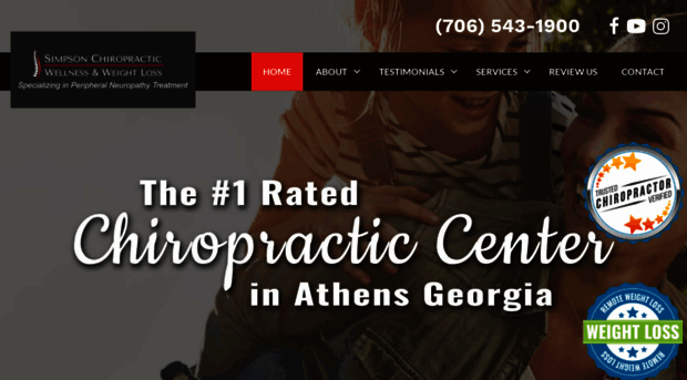 chiropracticinathens.com