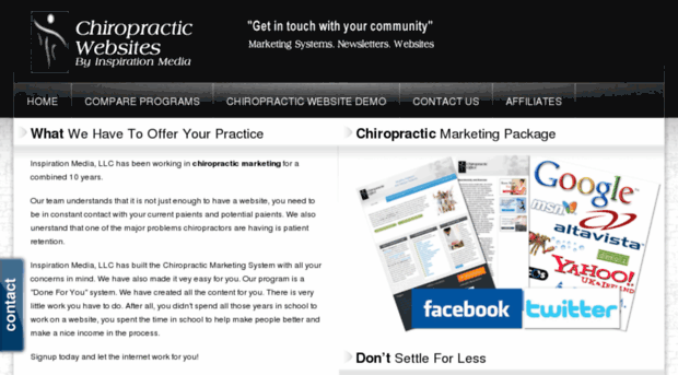 chiropracticmarketingservices.net