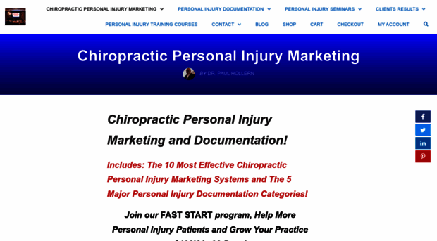 chiropracticpersonalinjurymarketing.com