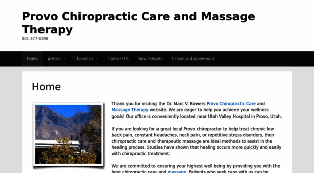 chiropracticprovo.com