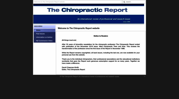 chiropracticreport.com