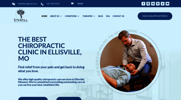 chiropractorellisville.com