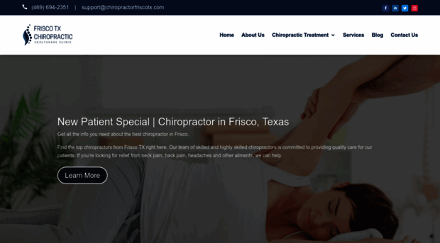 chiropractorfriscotx.com