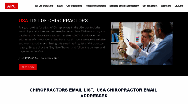 chiropractorsintheusa.com