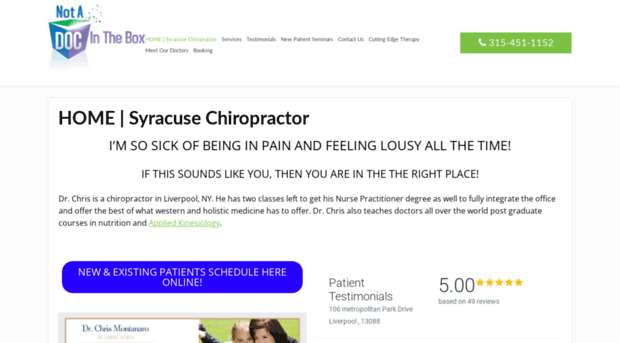 chiropractorsyracuse.net