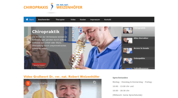 chiropraxis-weizenhoefer.de