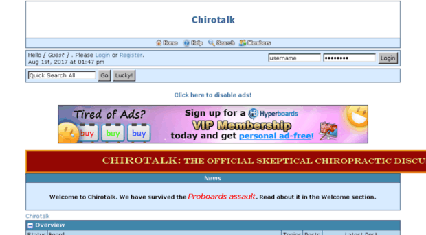 chirotalk.hyperboards.com