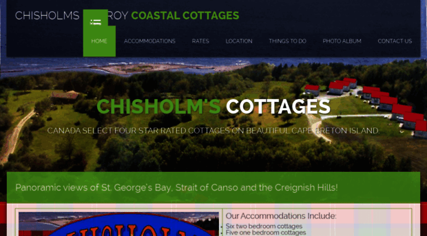 chisholmscottages.com