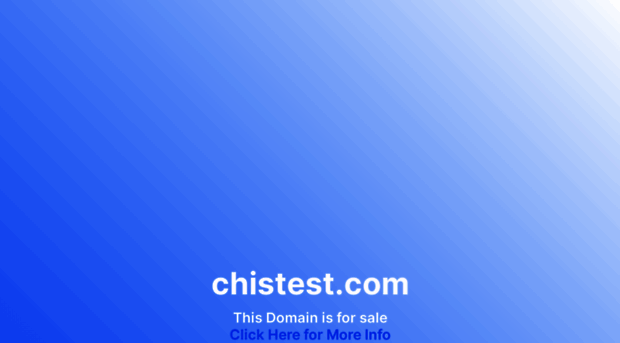 chistest.com