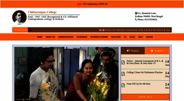 chittaranjancollege.com