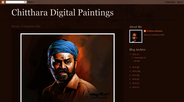 chitthararameshdigitalpaintings.blogspot.com