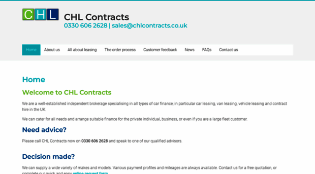 chlcontracts.co.uk