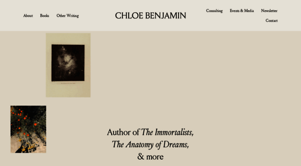 chloebenjaminbooks.com