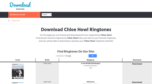 chloehowl.download-ringtone.com