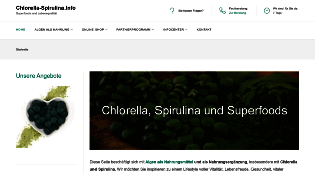 chlorella-spirulina.info