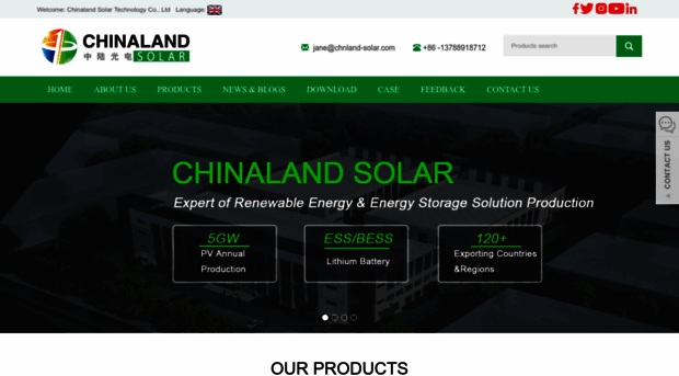 chnland-solar.com