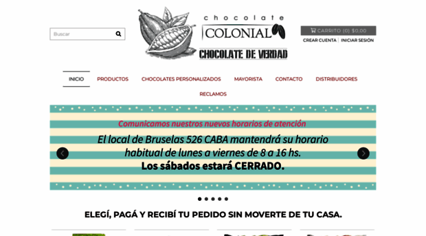 chocolatecolonial.com.ar