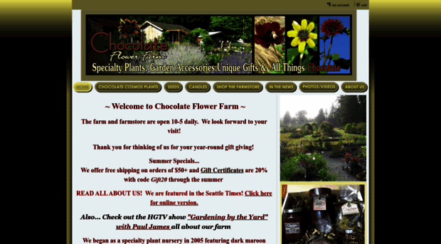 chocolateflowerfarm.com