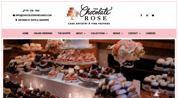 chocolaterosecakes.com