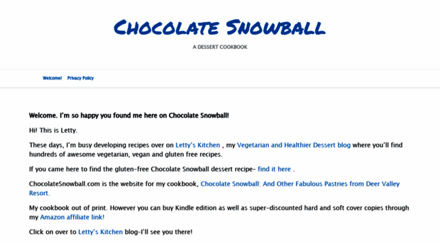 chocolatesnowball.com