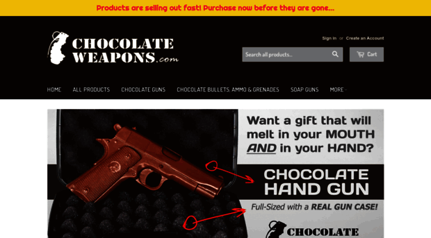 chocolateweapons.com