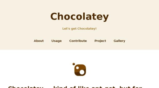 chocolatey.github.io
