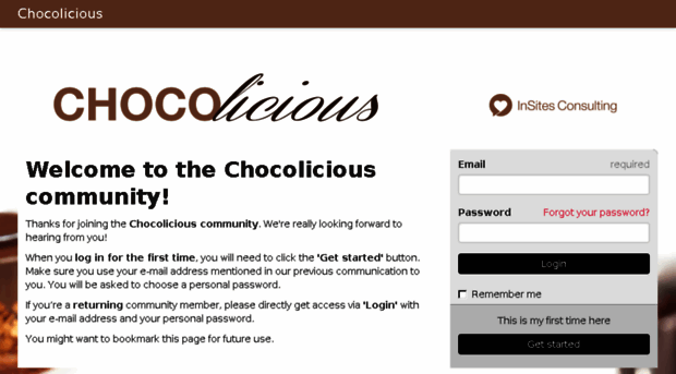 chocolicious.insitescommunities.com