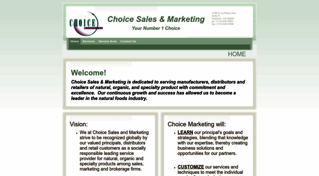 choicesalesmarketing.com