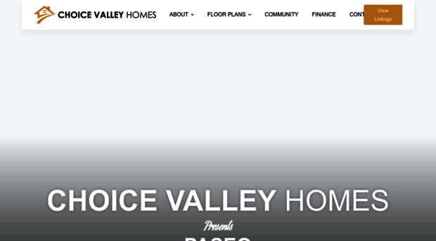 choicevalleyhomes.com